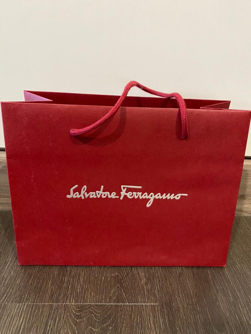 Salvatore ferragamo sales paper bag