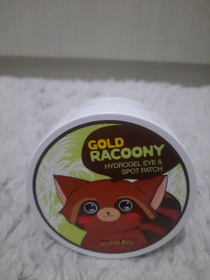 SECRET KEY Gold Racoony Hydrogel Eye and Spot Patch, Kesehatan
