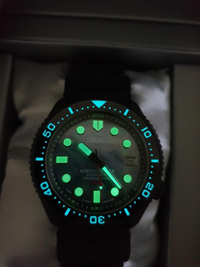 Seiko Skx 007J Cerakote Lume Marine Master Mod, Men's Fashion, Watches &  Accessories, Watches on Carousell