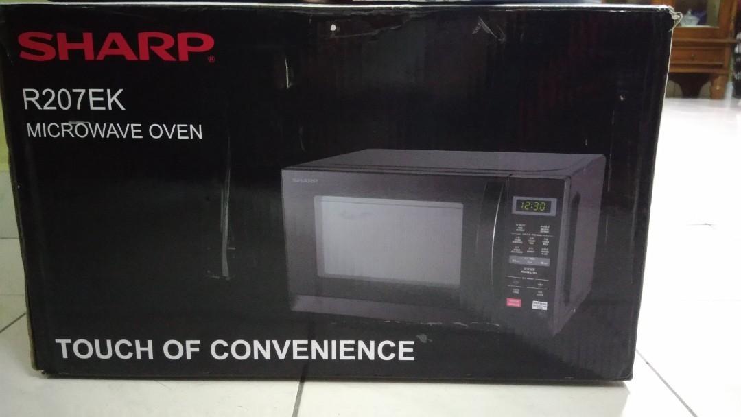 Sharp microwave oven on sale r207ek grill