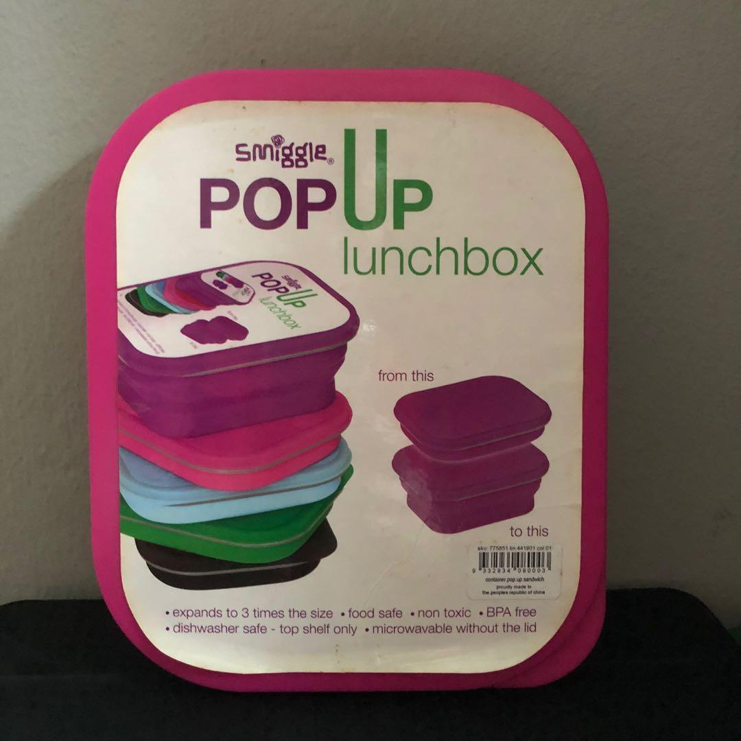 Smiggle pop up lunch box cheap