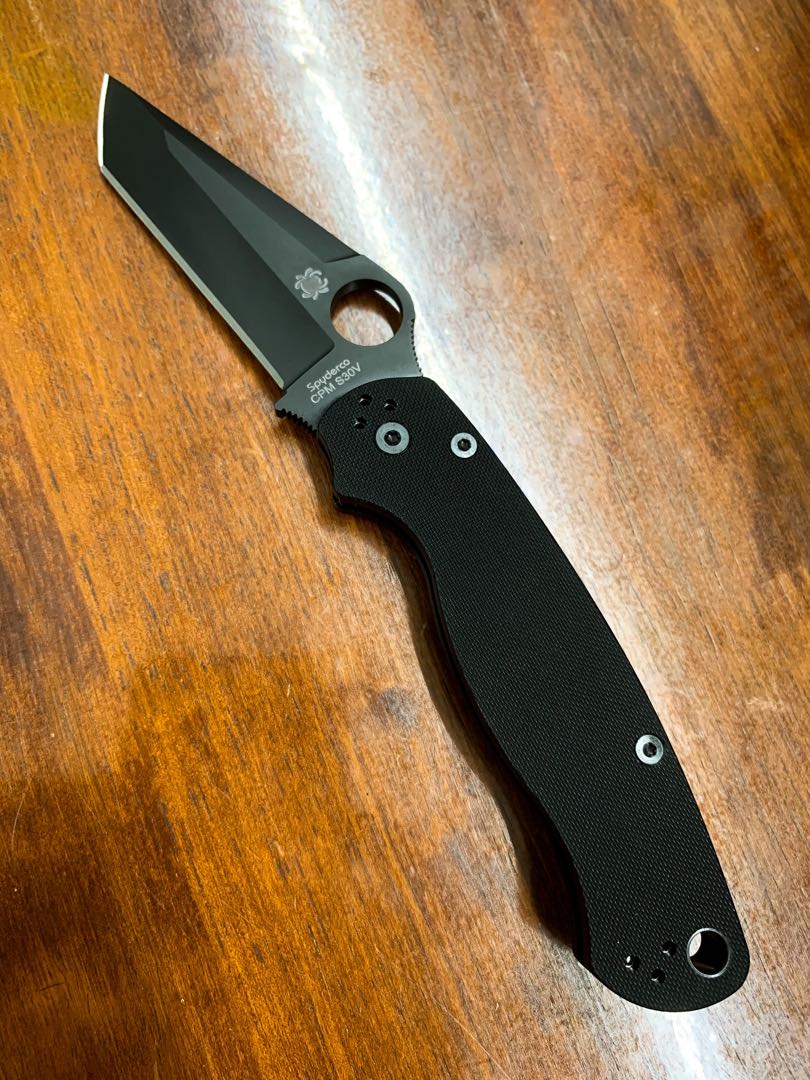 Spyderco Paramilitary 2 Tanto BladeHQ Special Edition, Sports Equipment