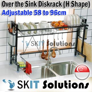 1pc Stainless Steel Sink Storage Shelf Table Top Spong Mop Rag Dishcloth  Sink Draining Bathroom Storage Rack