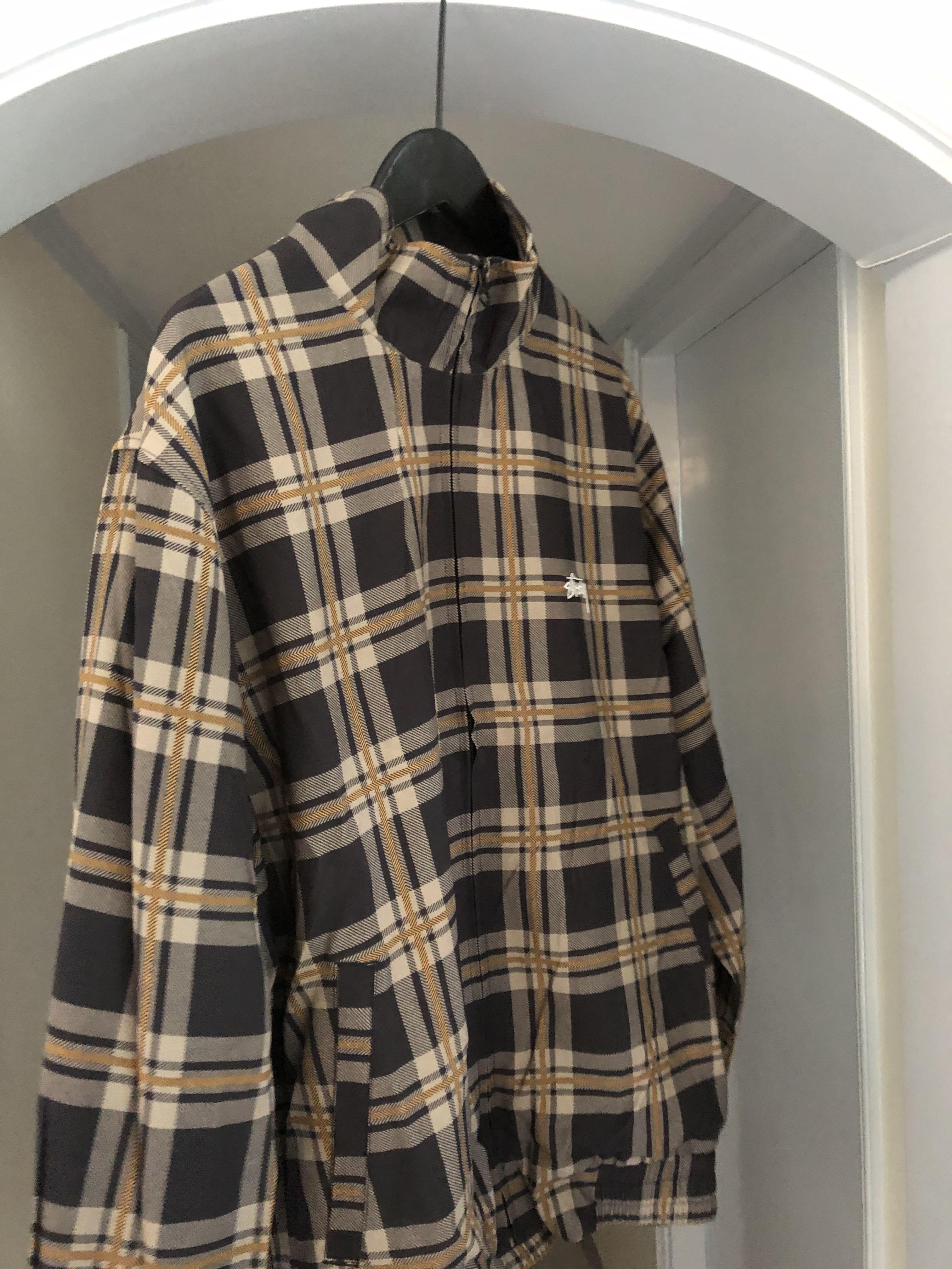 Stussy rayon track jacket new arrivals
