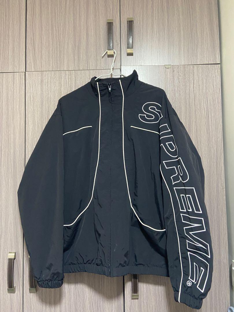 Supreme 20fw piping track jacket, 男裝, 外套及戶外衣服- Carousell