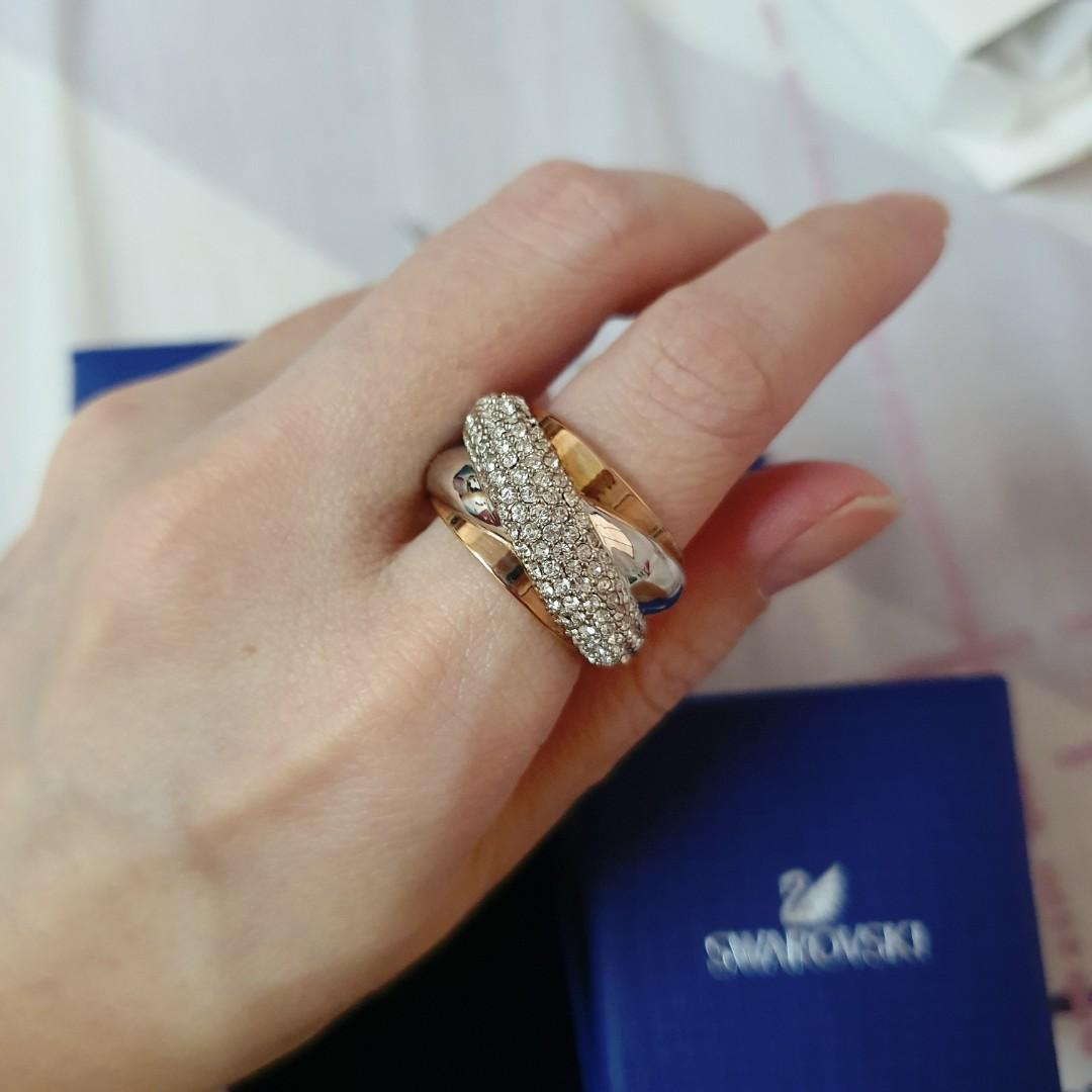 Swarovski wave hotsell ring