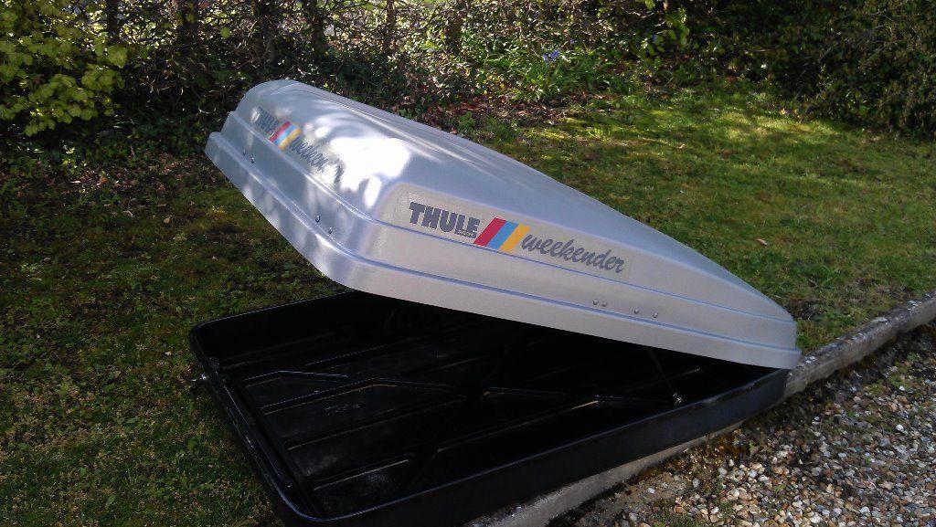 Thule weekender car box carrier , Car Accessories, Accessories on Carousell