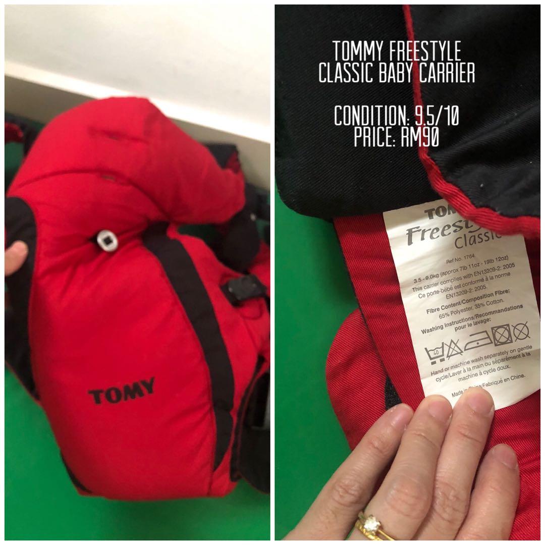 Tomy Classic Freestyle Carrier Babies Kids Strollers Bags Carriers On Carousell