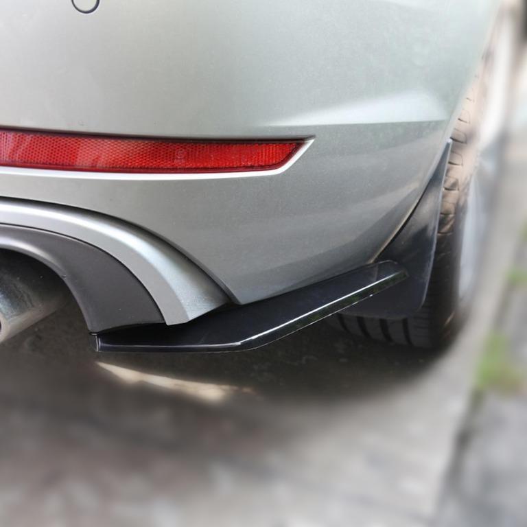 UNIVERSAL BODYKIT REAR BUMPER LIP DIFFUSER SPLITTER WITH INSTALLATION ...