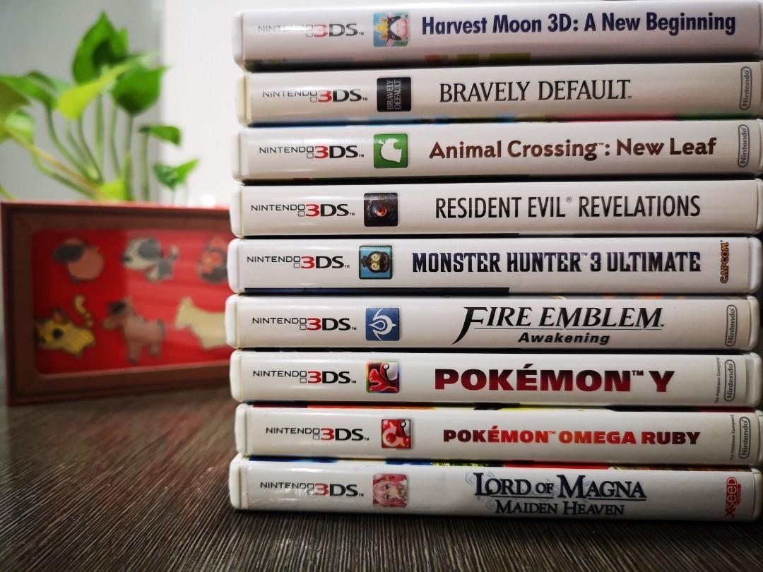 used nintendo 3ds games