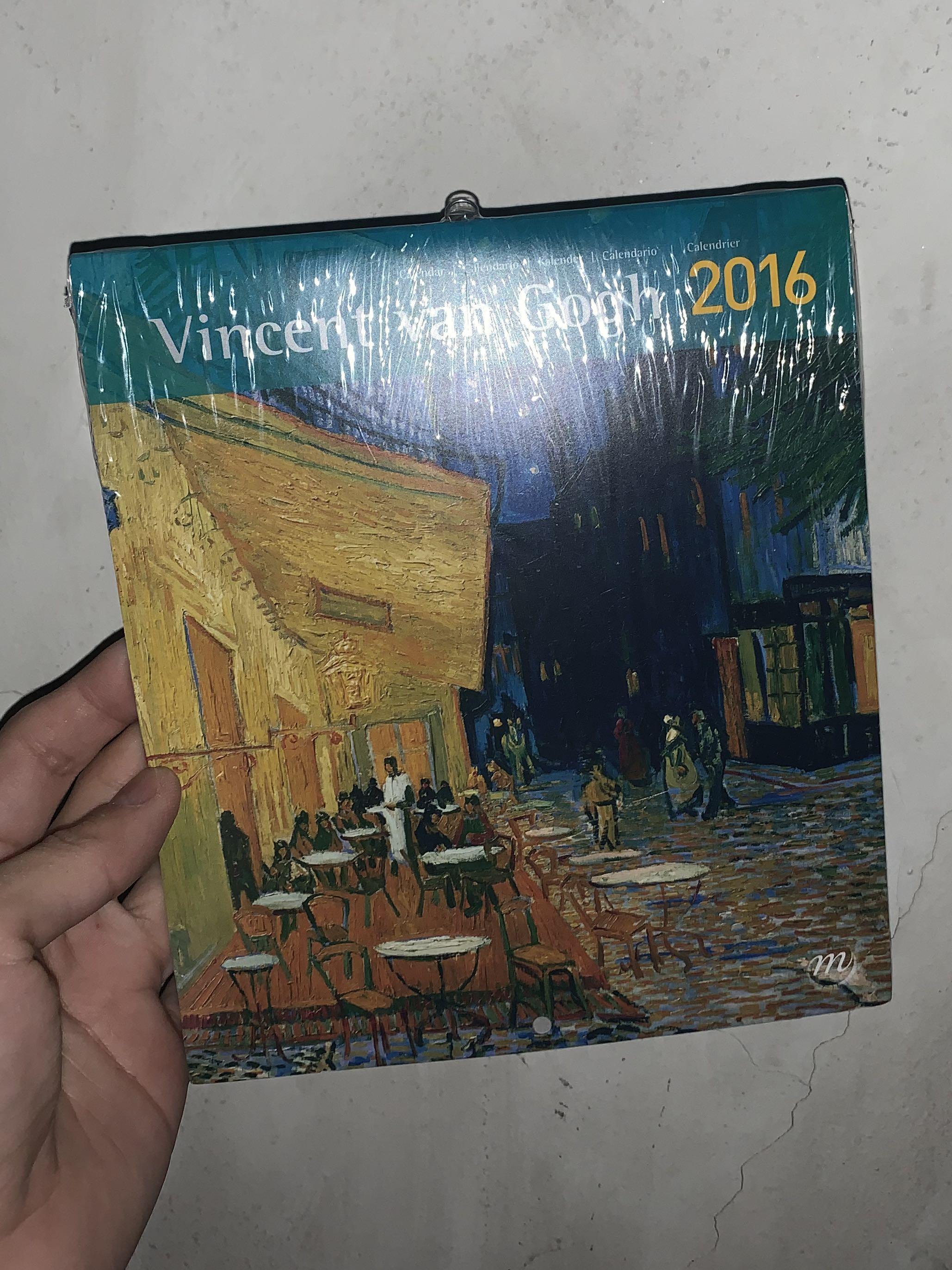 Vincent Van Gogh 2016 Calendar (Category: Art & Prints) located in Manila. Submitted by mabuhaymiles (Listing ID 1066349493, Image 3). Description: Never been used. Sealed. Authentic. Bought from Louvre. .