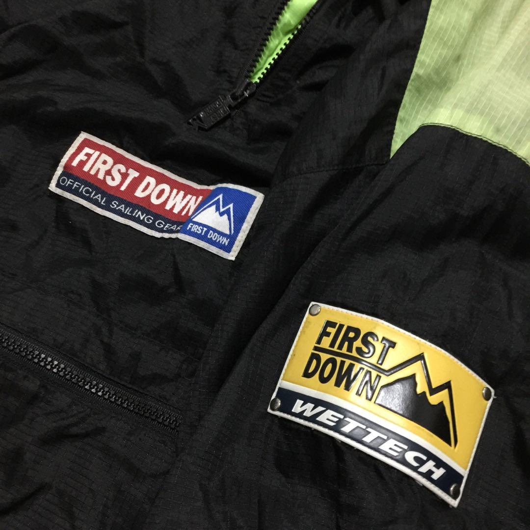 Vintage First Down Sailing Gear Jacket Multicolor, Men's Fashion, Tops