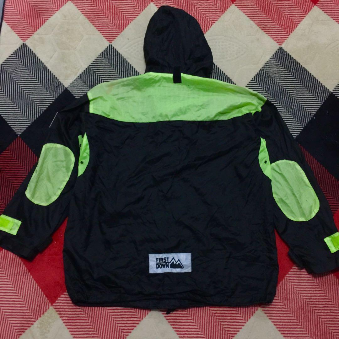 Vintage First Down Sailing Gear Jacket Multicolor, Men's Fashion, Tops