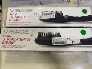 visage hair straightening brush review