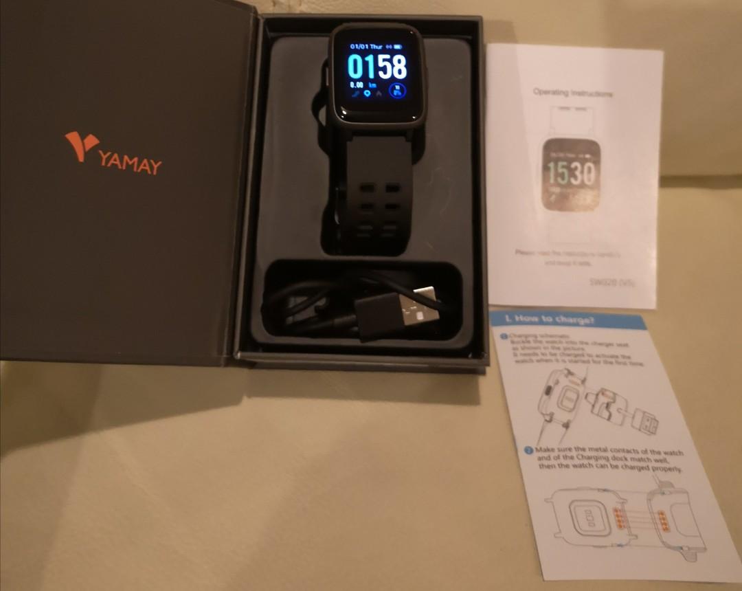 Yamay Smart watch fitness tracker Mobile Phones Gadgets