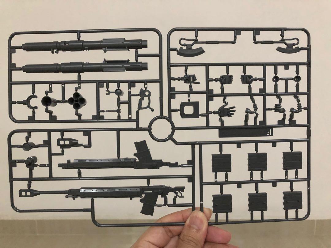1/144 Zaku weapon anti ship gun and bazooka, Hobbies & Toys, Toys