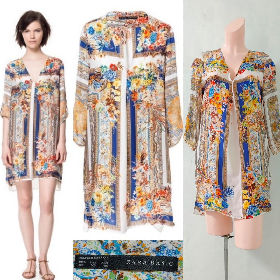 zara scarf dress
