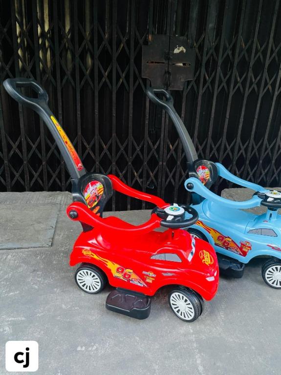 3in1 Kids Cars Push (Category: Infant Playtime) located in Manila. Submitted by affordshopz (Listing ID 1066570328, Image 3). Description: ✔️highquality plastic material ✔️2colors only! (red & blue) ✔️2to5years old ✔️with music.