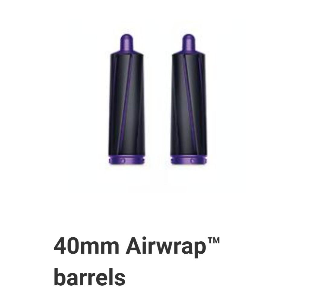 40mm Airwrap barrels long Black Purple Beauty Personal Care