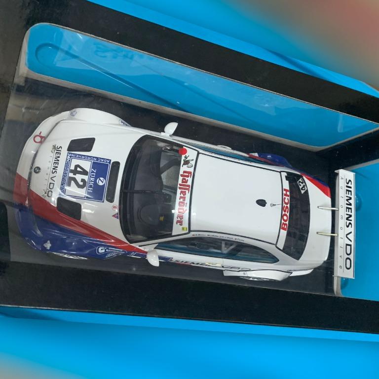 全新未開封絕版1:18 Autoart BMW M3 GTR Nurburgring 2004 #42 AUTO 