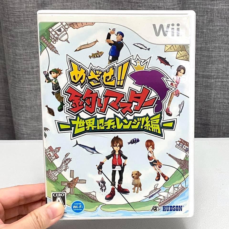 中古 原裝日版wii Game 釣魚大師2 策略模擬遊戲支援四人同樂 遊戲機 遊戲機遊戲 Nintendo 任天堂 Carousell