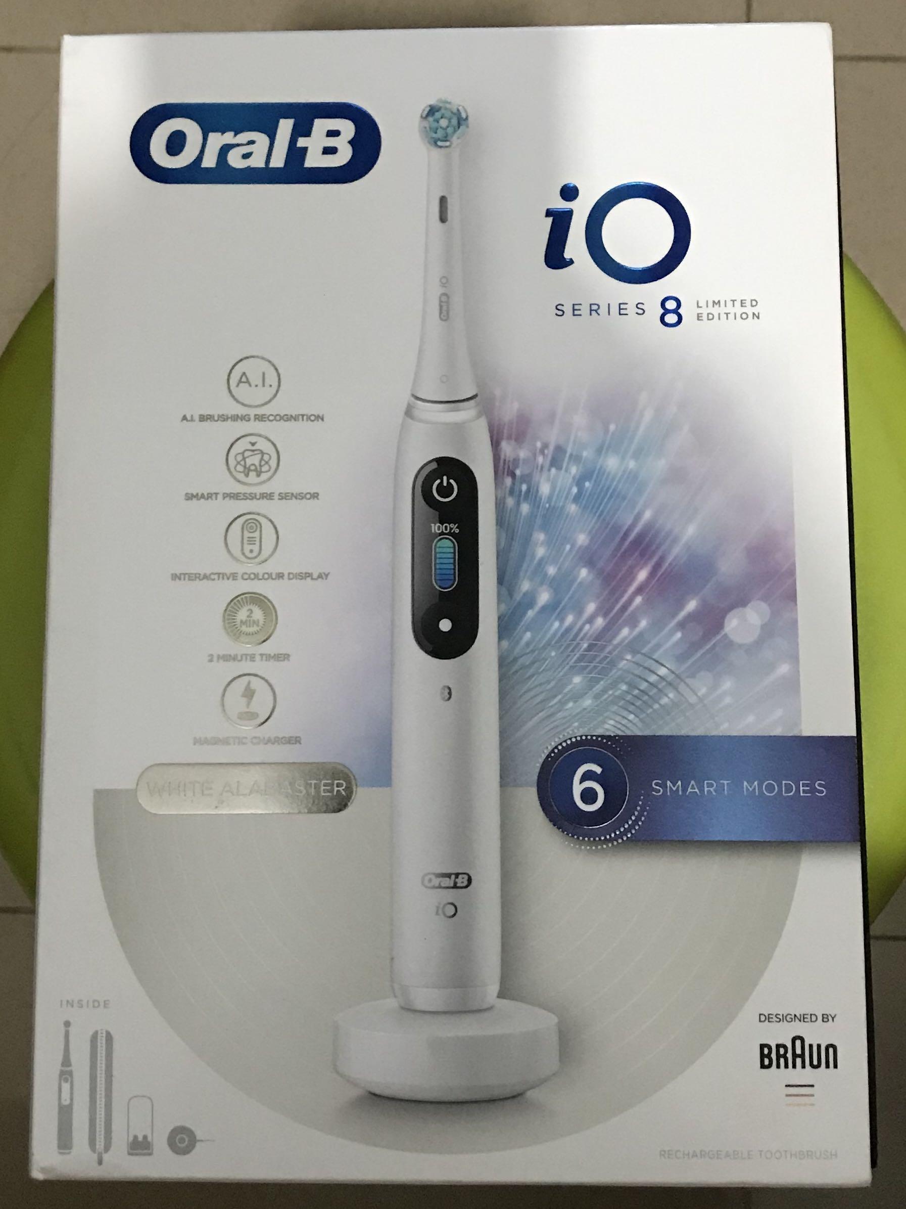 Oral-b Io 8 Special Edition Test (全新) Oral-B iO Series 8 Limited Edition $1600, 健康及營養食用品, 健康補充品, 健康補充品