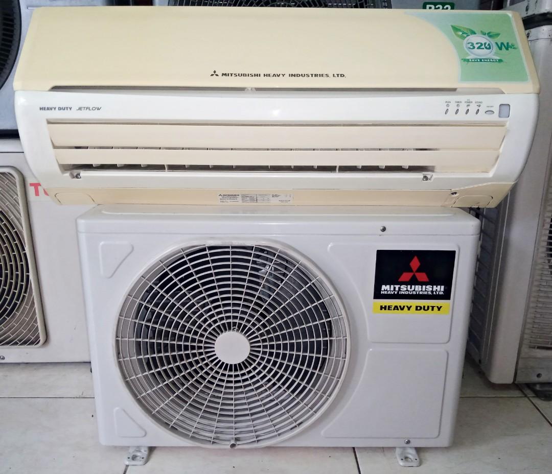 Ac Mitsubishi Heavy Duty 1 2pk Setengah Pk Elektronik Lainnya Di Carousell