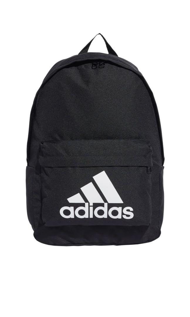 adidas black back pack