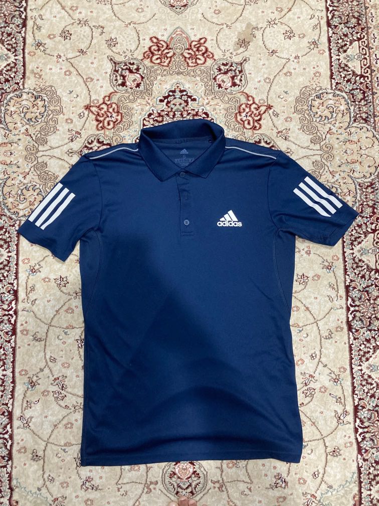 Adidas collar trainer, Men's Fashion, Tops & Sets, Tshirts & Polo
