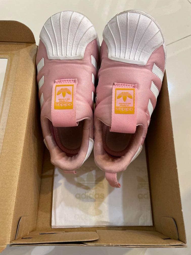 Adidas Superstar 360 I Pink Shoes Size 25.5 Babies Kids Babies