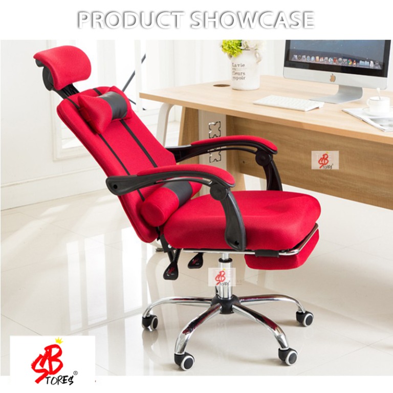 Lean back store desk chair