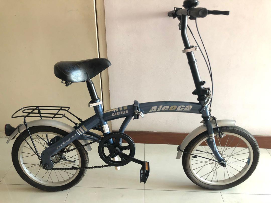 Aleoca 16 inch online folding bike