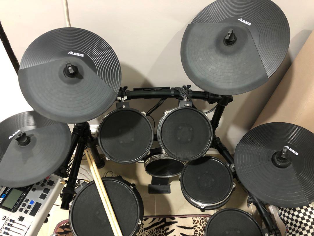 Alesis DM10 Studio Kit Mesh Drum Set, Hobbies & Toys, Music & Media,  Musical Instruments on Carousell