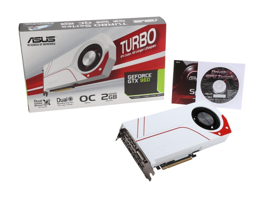 Asus Geforce Gtx 960 Turbo Gtx960 Oc 2gd5 Computers Tech Parts Accessories Computer Parts On Carousell