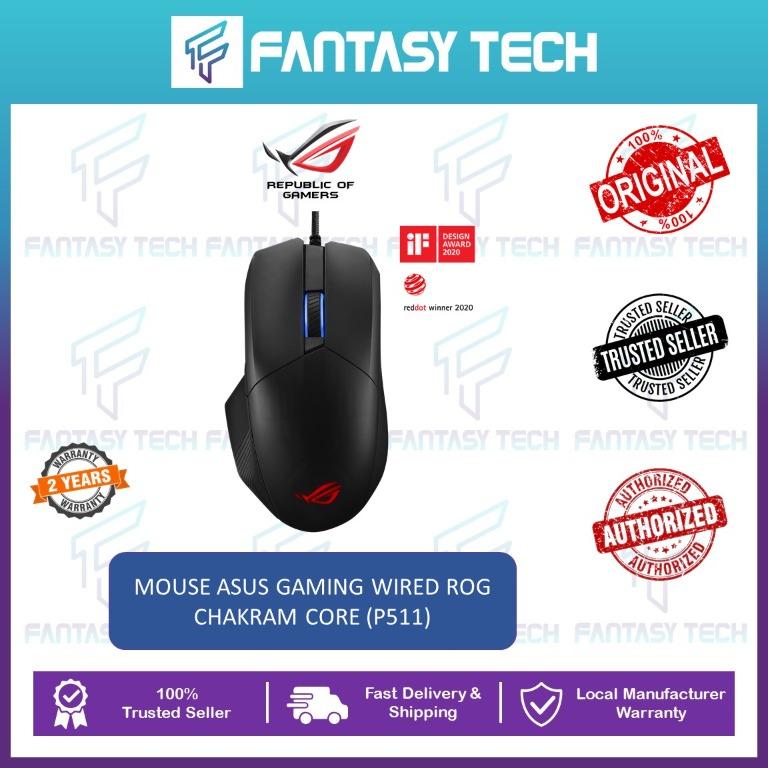 Asus Rog Chakram Core Rgb P511 Wired Usb Gaming Mouse 1600 Dpi Sensor Electronics Others On Carousell