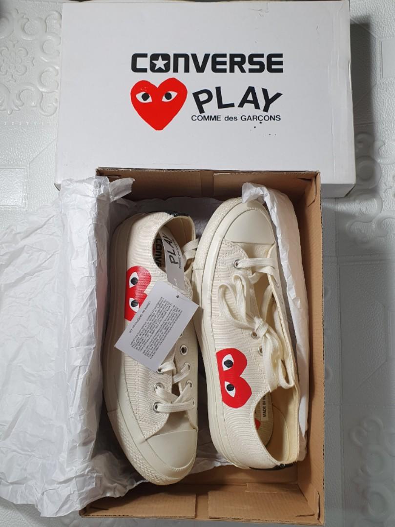 Authentic Converse CDG Women s Fashion Footwear Sneakers on