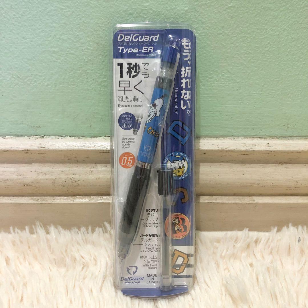 Authentic Del Guard Donald Duck Mechanical Pencil With Led From Japan Disney Store Hobbies Toys Stationary Craft Other Stationery Craft On Carousell