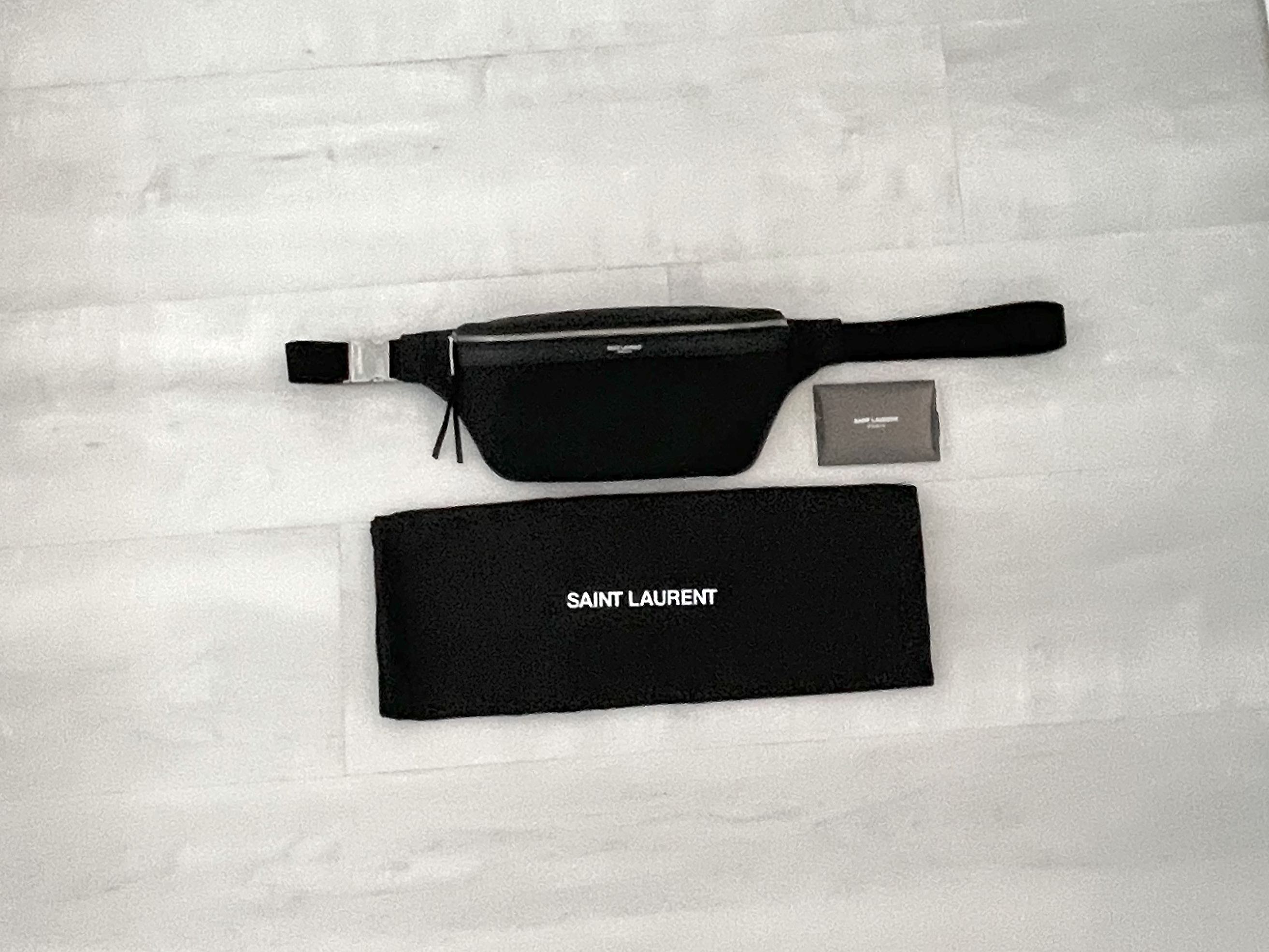 Authentic YSL Saint Laurent Bum Bag / Belt Bag, Luxury, Bags & Wallets