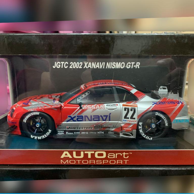 Autoart 1:18 JGTC 2002 Xanavi Nismo GT-R #22 GTR Nissan Skyline
