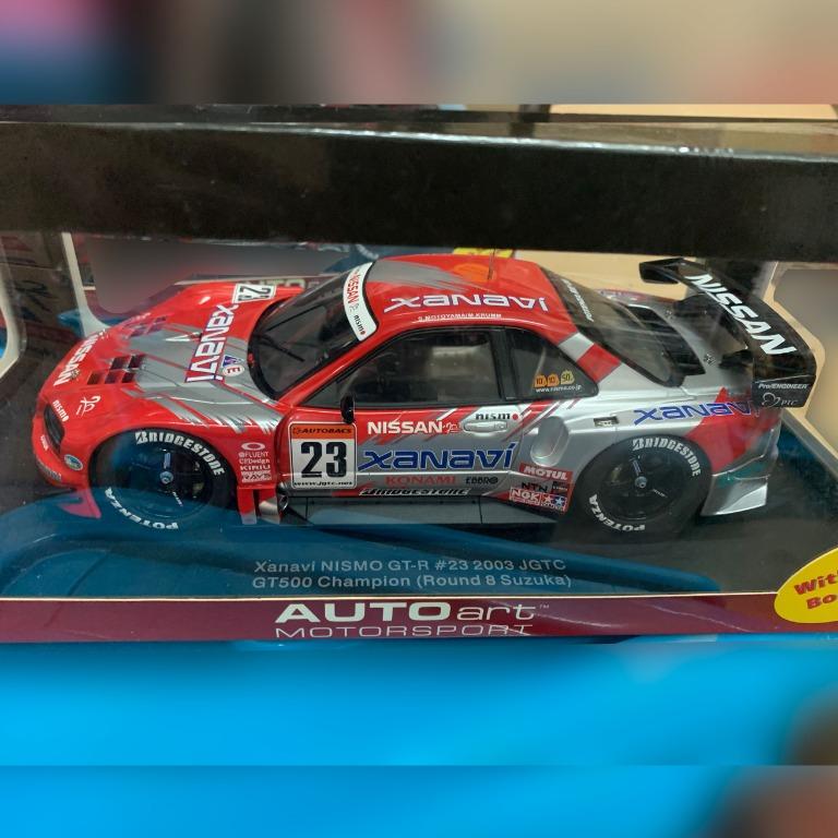 Autoart 1:18 Xanavi Nismo GT-R #23 2003 JGTC GT500 Champion Round