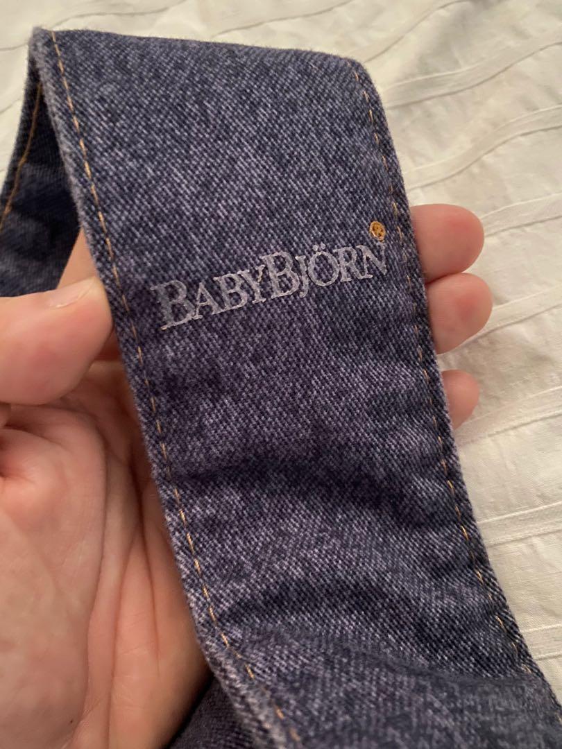 Baby Bjorn Carrier in Denim, Babies & Kids, Going Out, Carriers