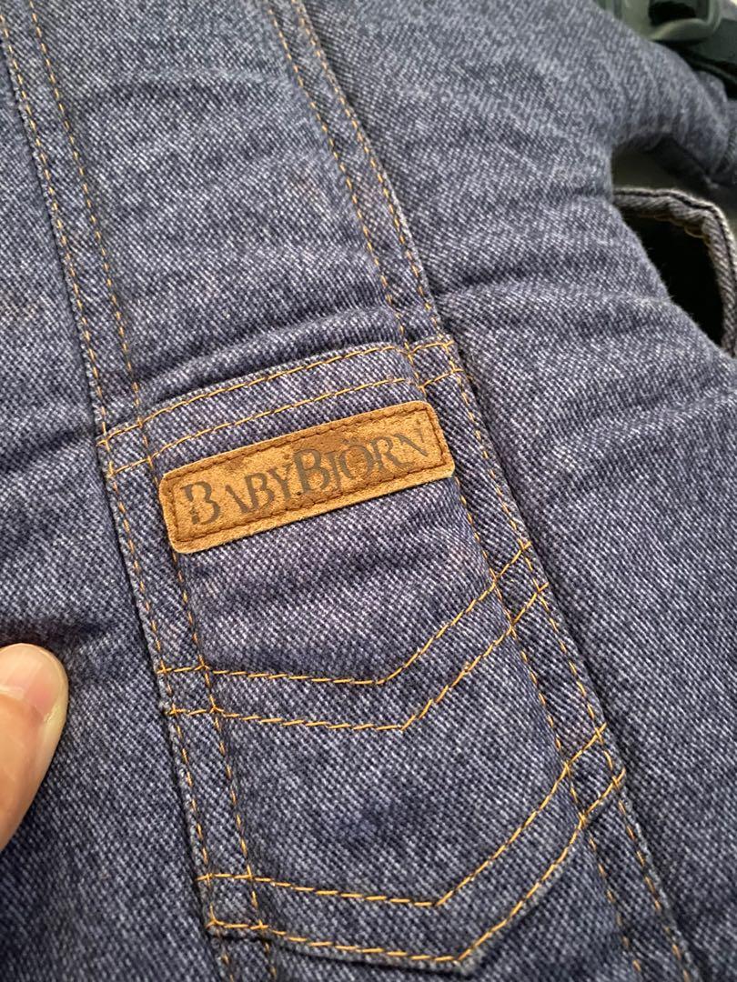 Baby Bjorn Carrier in Denim, Babies & Kids, Going Out, Carriers