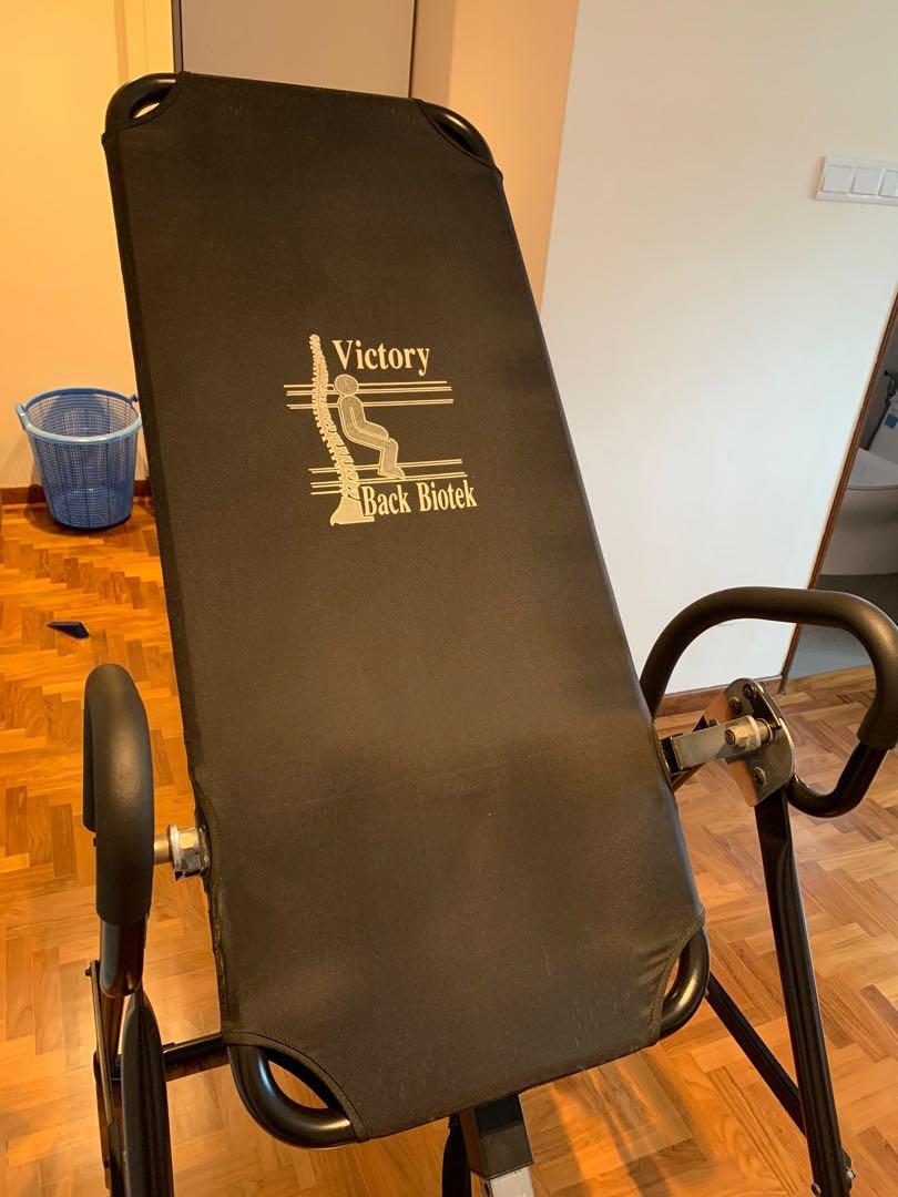 Back Biotek Inversion Table - for back pain relief, Health & Nutrition ...