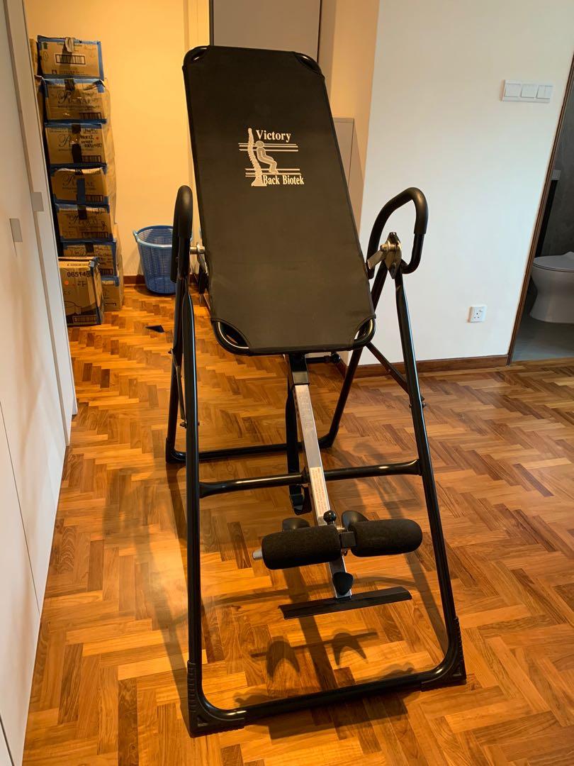 Back Biotek Inversion Table - for back pain relief, Health & Nutrition ...