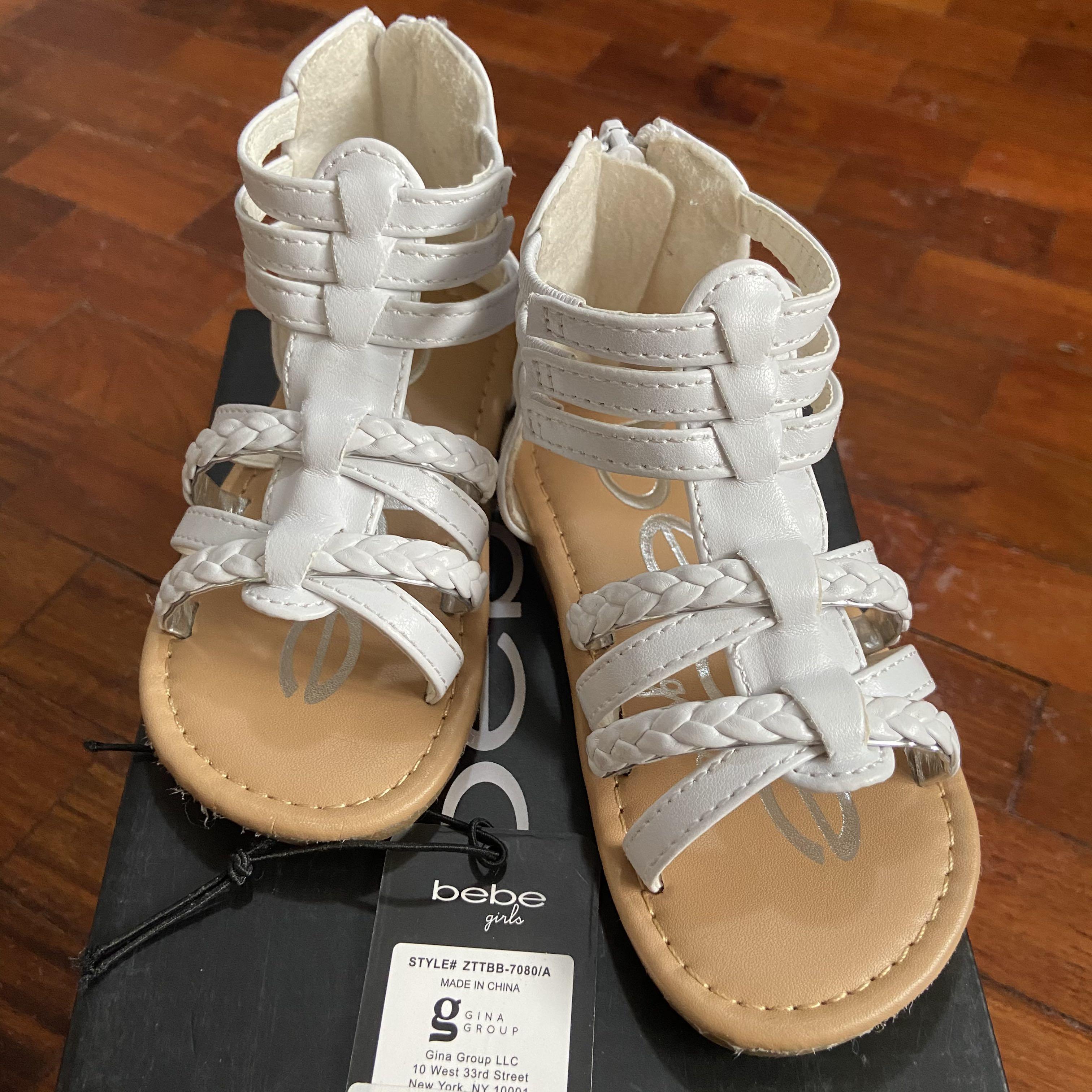 bebe gladiator sandals