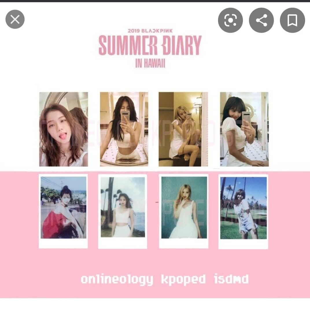 BLACKPINK Summer Diary 2019 トレーディングカード | nate-hospital.com