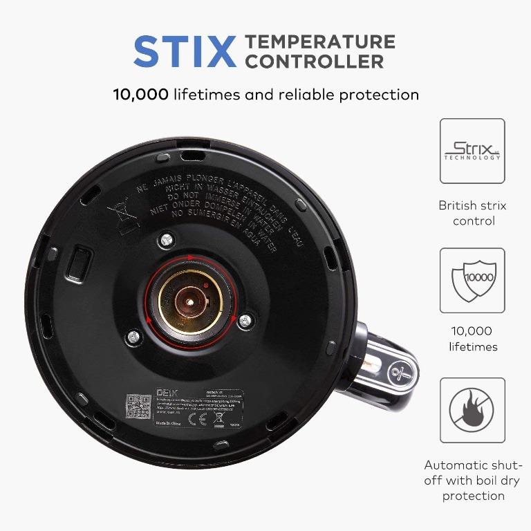 [BNIB] DEIK (KE01301VCE) Electric Kettle, 1.7L Light Weight Kettle