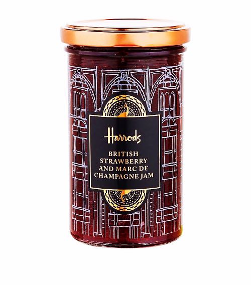 BNIP Harrods British Strawberry and Marc De Champagne Jam (Spread
