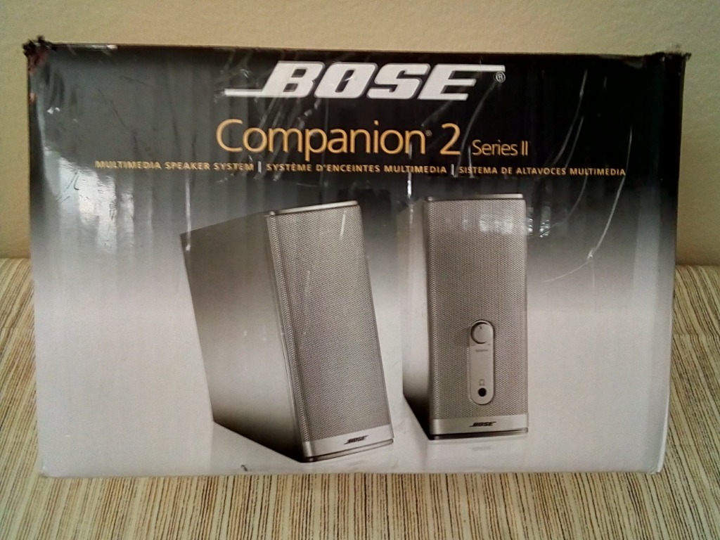 Bose Companion 2 Series II Multimedia Speaker System Audio
