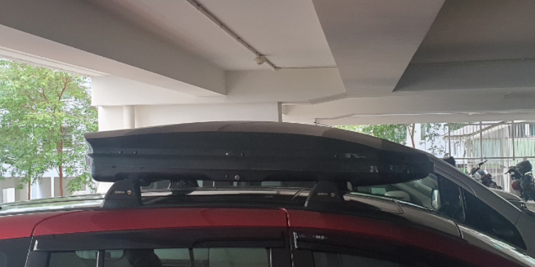 Car Roof Box Top Box Luggage Storage Box Only No Racks Car Accessories Accessories On Carousell